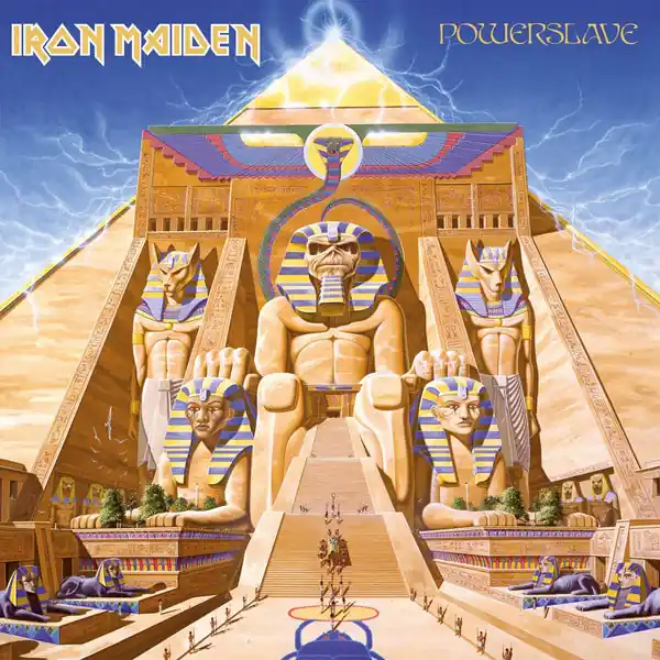 Iron Maiden - Powerslave (LP, 40th anniversary zoetrope vinyl) Limited Time