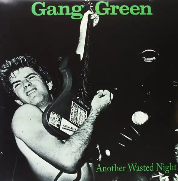 Limited Offer Gang Green - Another Wasted Night (LP, green/white splatter vinyl)