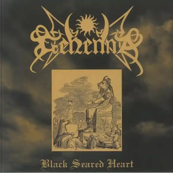 Cheap Gehenna - Black Seared Heart (LP, gold vinyl)