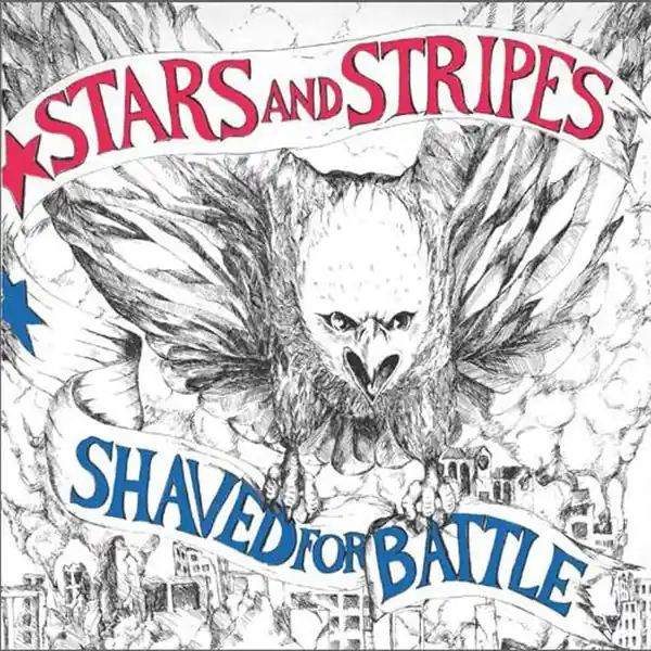 Stars And Stripes - Shaved For Battle (LP, white vinyl) While Supplies Last