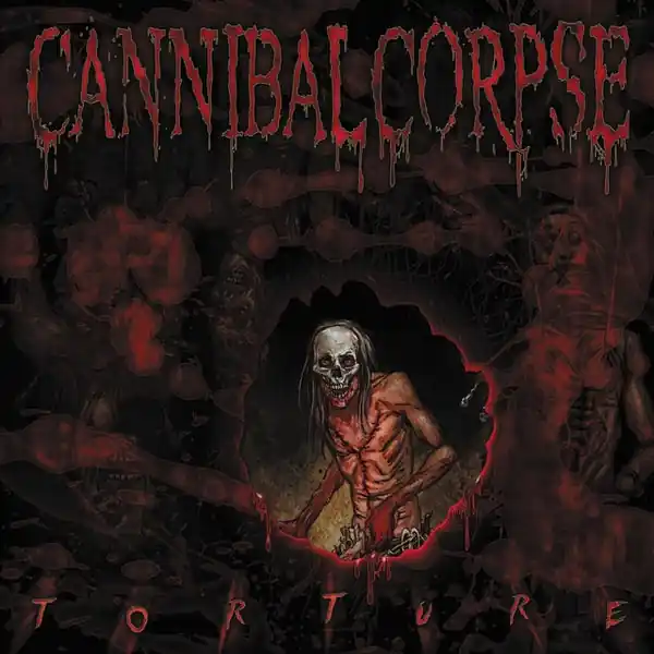 Cannibal Corpse - Torture (LP, clear blood red marbled vinyl) Authentic