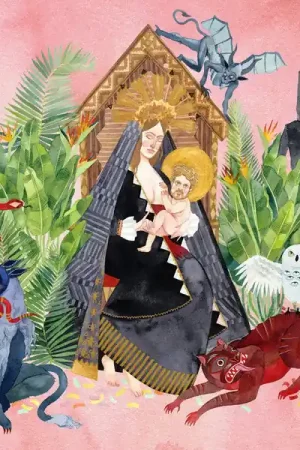 Buy Online Father John Misty - I Love You Honeybear (LP, Loser Edition translucent red vinyl)