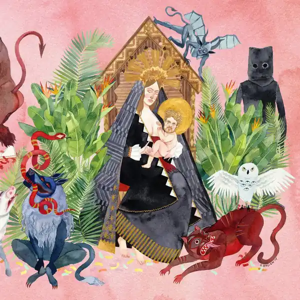 Buy Online Father John Misty - I Love You Honeybear (LP, Loser Edition translucent red vinyl)