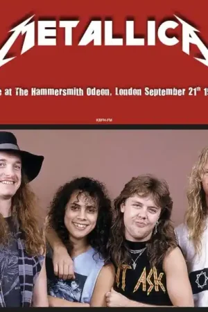 Get Yours Metallica - Live At The Hammersmith Odeon, London September 21th 1986 (LP, coloured vinyl)