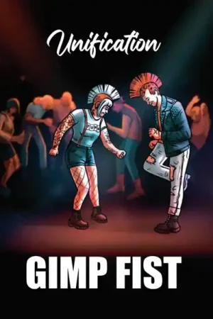 Free Delivery Gimp Fist - Unification (LP, transparent red with blue splash vinyl)