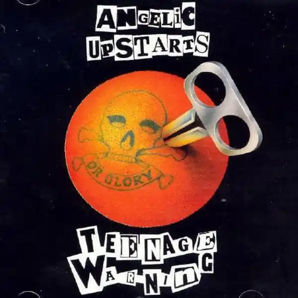 Original Angelic Upstarts - Teenage Warning (LP, orange vinyl)