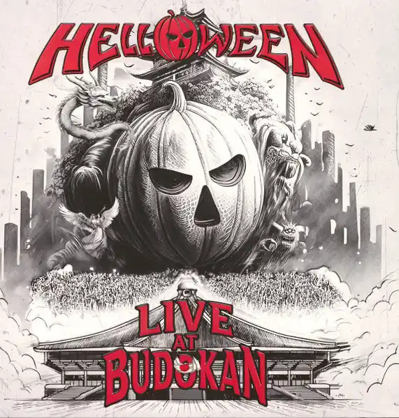 Express Delivery Helloween - Live At Budokan (3xLP, red/white marbled)