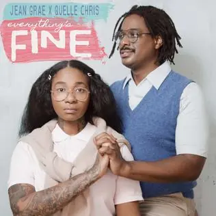 Jean Grae & Quelle Chris - Everything's Fine (LP, pink and blue vinyl) Best Seller