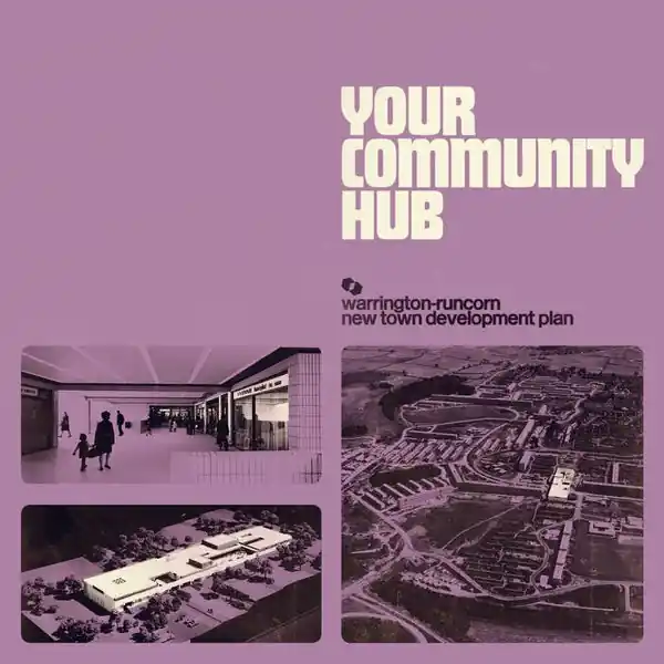 Warrington-Runcorn New Town Development Plan - Your Community Hub (LP, clear with cream and purple splatter vinyl) Price Drop