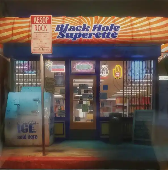Aesop Rock - Black Hole Superette (2xLP, black ice vinyl) Holiday Sale