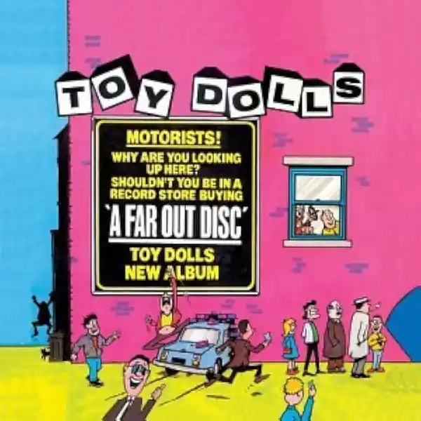 Toy Dolls - A Far Out Disc (LP, pink vinyl) Fast Shipping