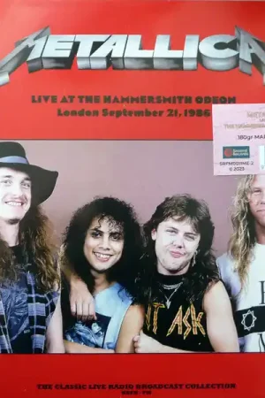 Metallica - Live At The Hammersmith Odeon, London September 21, 1986 (LP, black/white marble) Money Back Guarantee