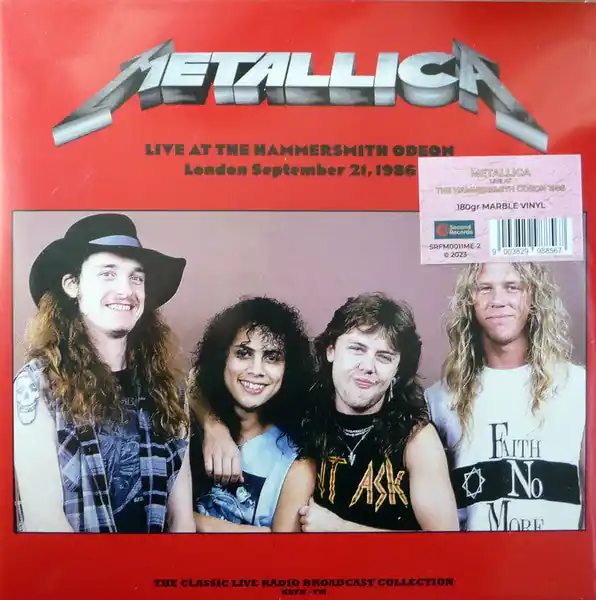 Metallica - Live At The Hammersmith Odeon, London September 21, 1986 (LP, black/white marble) Money Back Guarantee