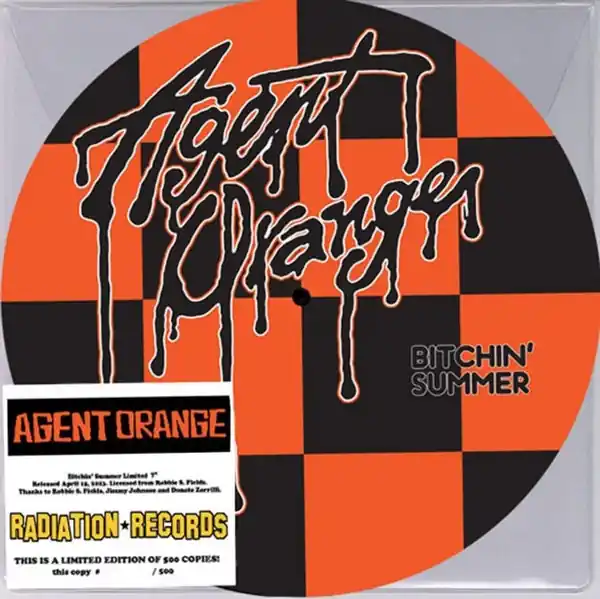 Agent Orange - Bitchin' Summer (7", picture disc) Limited Offer