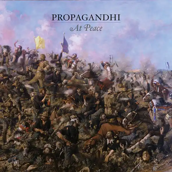 Buy Online Propagandhi - At Peace (LP, cloudy pink and blue vinyl)