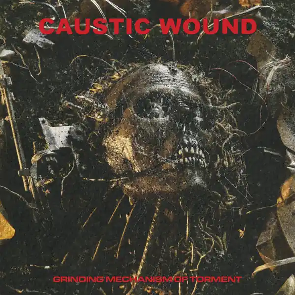 Bargain Caustic Wound - Grinding Mechanism Of Torment (LP, vinyl)