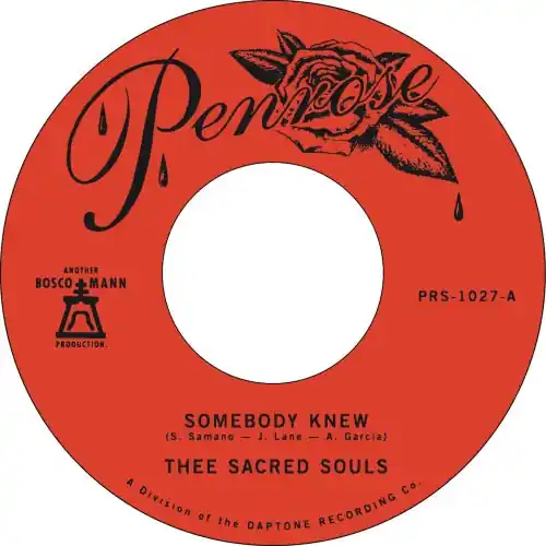 Limited Edition Thee Sacred Souls - We Don't Have To Be Alone (7")