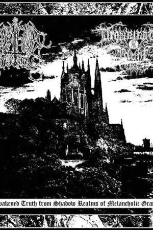 Mega Sale Drowning The Light / Nocturnal Deviancy - Reawakened Truth From Shadow Realms Of Melancholic Grandeur (CD)
