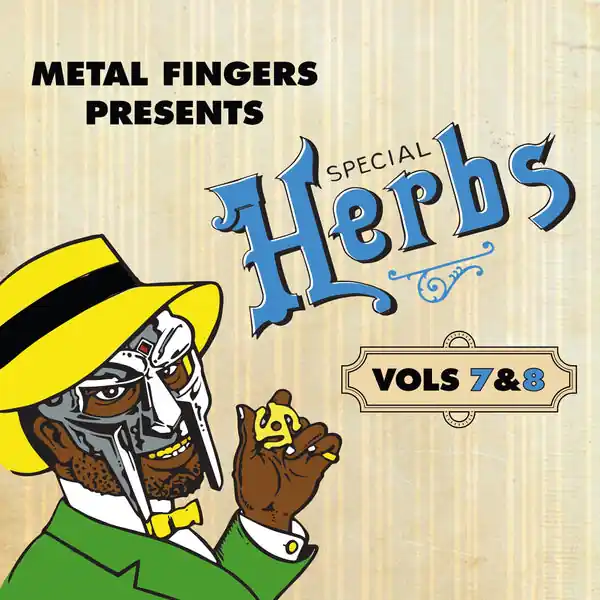 Metal Fingers (MF DOOM) - Special Herbs Vols 7 & 8 (2xLP, Sky Blue vinyl) Original