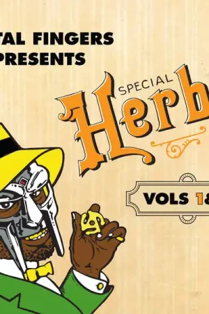 Final Sale Metal Fingers (MF DOOM) - Special Herbs Vols 1 & 2 (2xLP, Mustard Yellow vinyl)