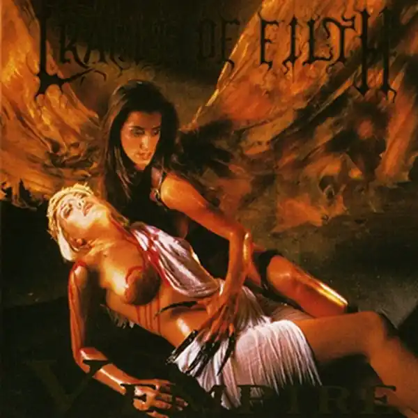 Cradle Of Filth - Vempire Or Dark Faerytales In Phallustein (LP, orange black wheat marbled vinyl) Trending