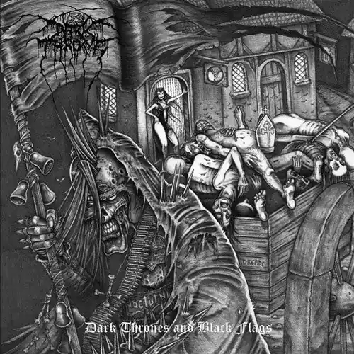 Darkthrone - Dark Thrones And Black Flags (LP) Express Delivery
