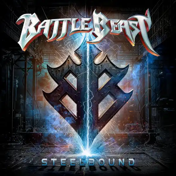 Battle Beast - Steelbound (LP, blue white dark green black marbled vinyl) Final Sale