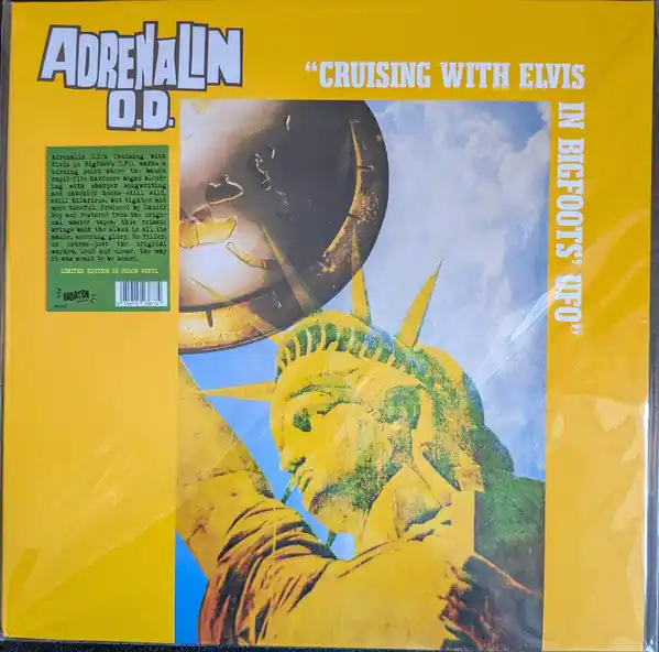 Crafted Adrenalin O.D. - Cruising with Elvis in Bigfoots’ U.F.O. (LP, Yellow)
