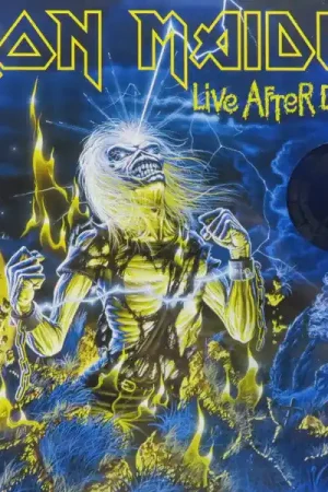 Free Delivery Iron Maiden - Live After Death (2xLP, blue/yellow vinyl)