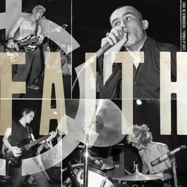 Final Sale Faith - Live At CBGB's (LP, black and gold vinyl)