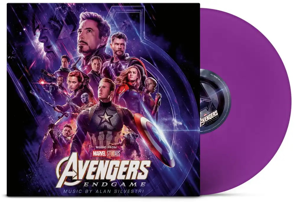 ALAN SILVESTRI - Music from Avengers: Endgame - Purple Vinyl LP Professional Grade