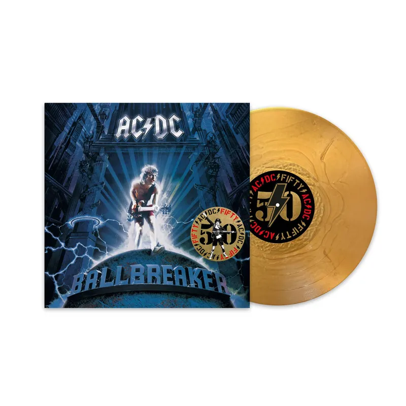 AC/DC - Ballbreaker - Gold Vinyl LP Luxury