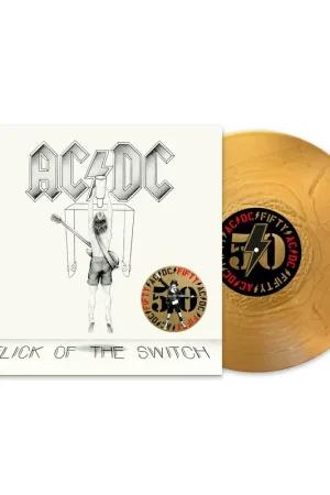 AC/DC - Flick Of The Switch - Gold Vinyl LP Flash Sale