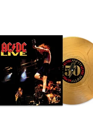AC/DC - Live - Double Gold Vinyl LP Luxury