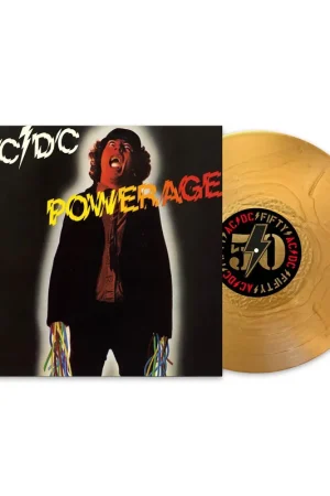 AC/DC - Powerage - Gold Vinyl LP Clearance