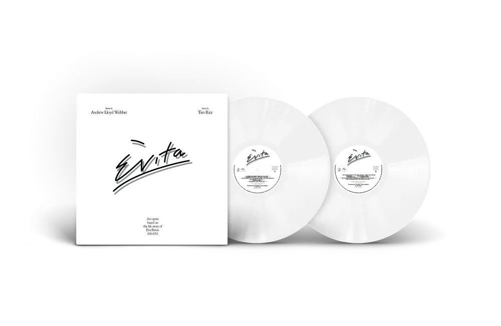 ANDREW LLOYD WEBBER - Evita - Double White Vinyl LP Place Order