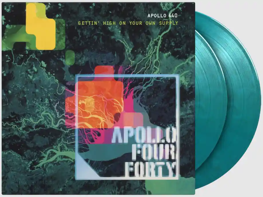 APOLLO 440 - Getting' High On Your Own Supply - Double Vinyl LP - Limited Numbered Edition New Arrival