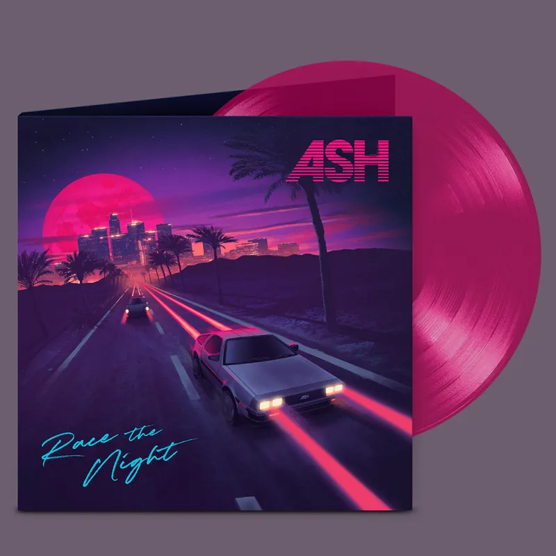 ASH - Race The Night - Pink Transparent Vinyl LP Premium