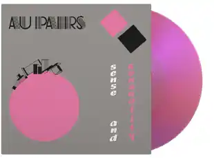 AU PAIRS - Sense And Sensuality - Vinyl LP - Limited Numbered Edition - Magenta Vinyl Big Sale