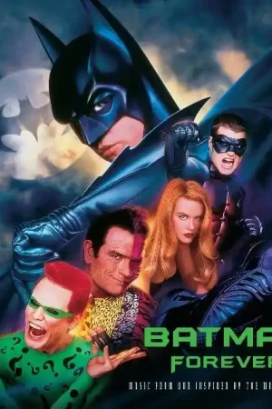 Trending BATMAN FOREVER - Music From The Motion Picture - Double Vinyl LP (Blue/Silver Vinyl)