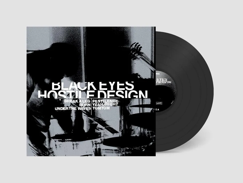 BLACK EYES - Hostile Design - Vinyl LP (6 tracks) Place Order