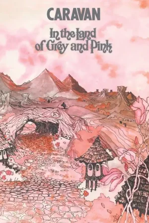 Wholesale CARAVAN - In The Land Of Grey and Pink - Pink and Grey Marbled Double Vinyl LP