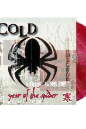 COLD - Year Of The Spider - Remastered Red White Spiderweb Swirl Vinyl LP Buy Direct