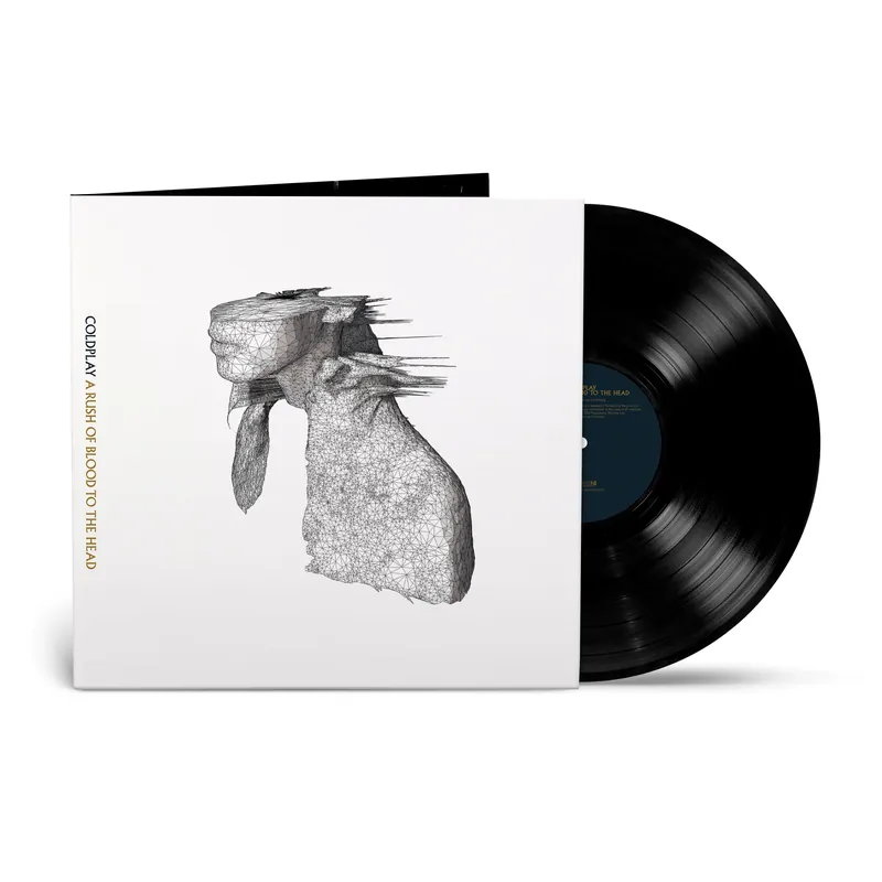 Handmade COLDPLAY - A Rush Of Blood To The Head - Ecorecord Vinyl LP