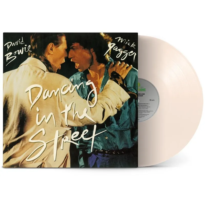 DAVID BOWIE & MICK JAGGER - Dancing In The Street - 12" White Vinyl Buy Direct
