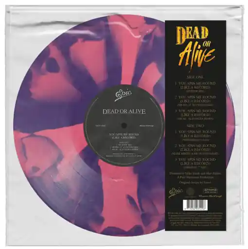 DEAD OR ALIVE - You Spin Me Round (Like A Record)12" Very Limited Coloured Vinyl Top Pick