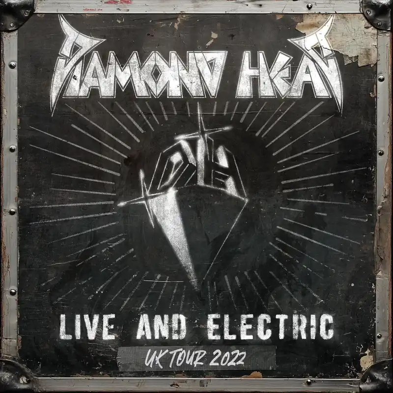 Exclusive DIAMOND HEAD - Live And Electric - Double Vinyl LP