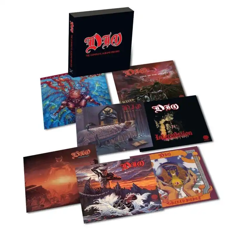 DIO - TheAlbums Box Set - 9 LP Set Flash Sale