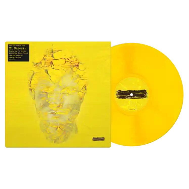 ED SHEERAN : - (Subtract) - Yellow Vinyl LP Limited Offer