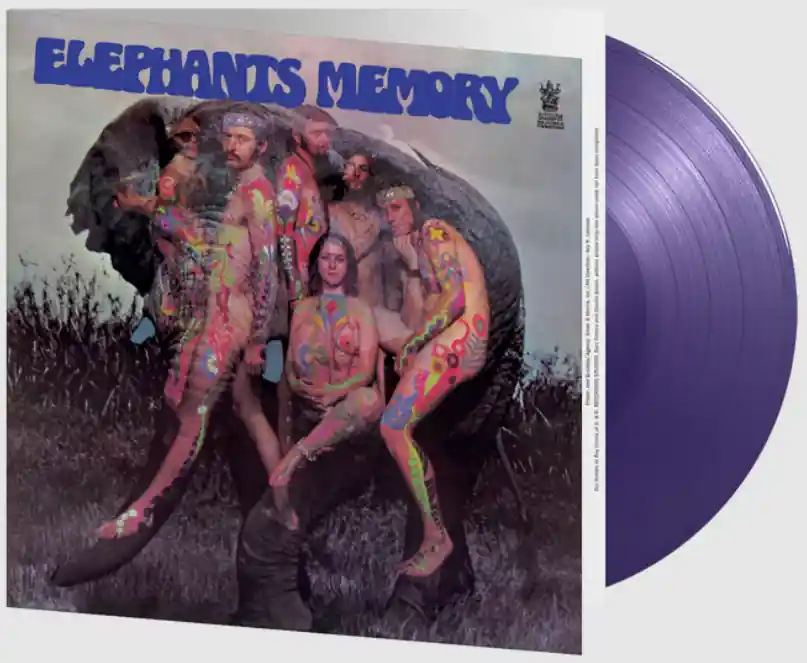 ELEPHANT'S MEMORY - Self Titled - Vinyl LP - Limited Numbered Edition Price Drop